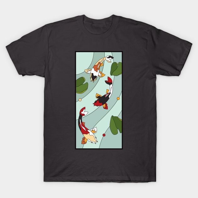 Koi Fish T-Shirt by O GRIMLEY